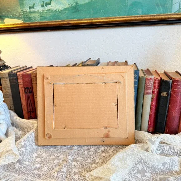 SOLD 1960's Currier & Ives "American Homestead Summer" Framed Lithograph - Picture 11 of 11